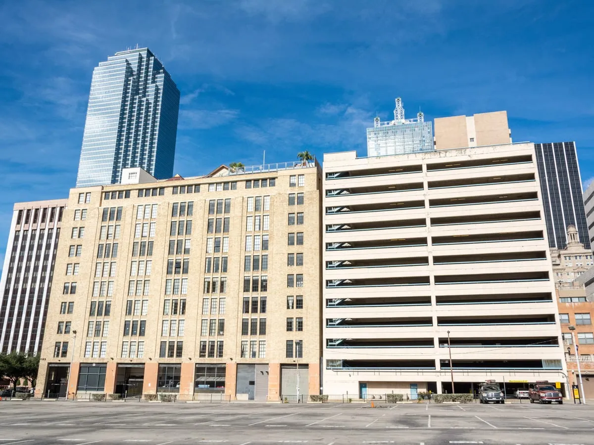 Dallas-Fort Worth downtown commercial buildings